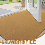 OLANLY Front Door Mat, Low Profile Doormat, Stain and Fade Resistant, - Image 4