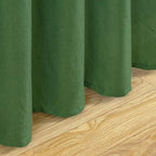 YoungsTex Forest Green Linen Curtains 80 Inches Long - Image 9