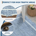 GarveeHome Scalloped Washable Rug 9x12 Area Rug - Image 8
