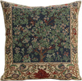 Charlotte Home Furnishings Throw Pillow Covers 16x16 in, Green Tree Decorative Couch Pillow Covers, Boho Decor European Tapestry Cushion Cases, Living Room Cozy Home Decor, Jacquard Woven Soft Cotton