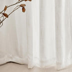MYSKY HOME Extra Long Curtains for Living Room, Soft Cotton and polyester - Image 5