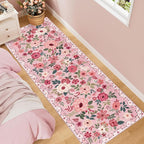 DUKINO 2.6x8 Runner Rug, Washable Runner Rug - Image 3
