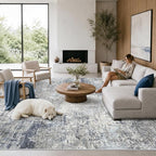 12x14 Living Room Area Rug – Washable Non-Slip Soft Large Room Rugs - Image 2