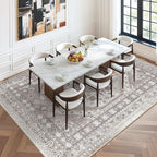 8x10 Area Rugs for Living Room, Large Washable Rug, Dining Room, Low Pile - Image 8