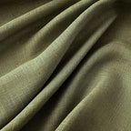 MIULEE Light Olive Green Linen Curtains 52x96 Inch Long 2 Panel - Image 4