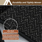 COSY HOMEER-Door-Mat 36"x60" Non Slip Absorbent Entryway Rugs Dirt Trapper Doormats Washable Entrance Mats Low Pile Welcome Floor Mat for Front Back Door and Entry Mats,Black