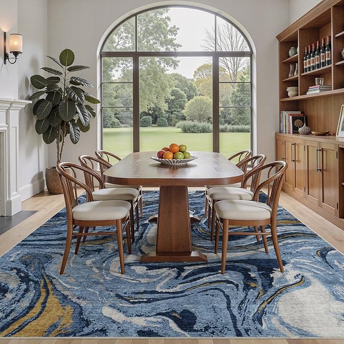 DMOYEST 7x9 Area Rug for Living Room - Image 5