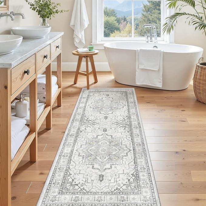 Madane Washable Runner Rug 2x6 Runners - Image 4