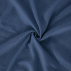BGment Navy Blue Linen Curtains 84 Inches Long, Semi Sheer Drapes 2 Panels Set - Image 9