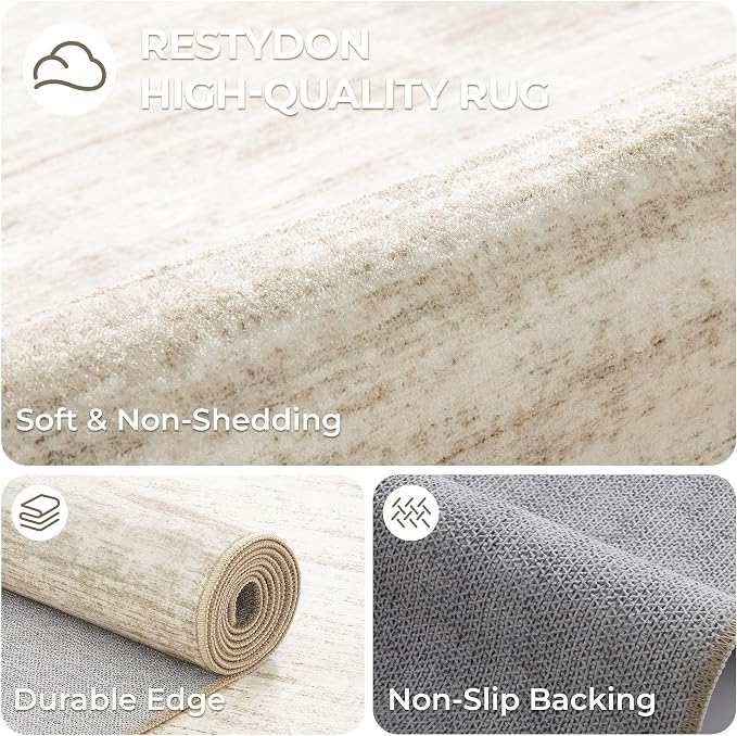 2x7 Runner Rug Non Slip, Washable Hallway Runner Rug, Nursery Room, Soft Runner - Image 7