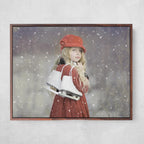Personalized Custom Canvas Prints: Photo On Canvas (Dark Brown, 12x16) Transform Your Photos into Stunning Framed Wall Art Digitally Printed Photo To Canvas Ideal for Home Decor, Gifts Keepsakes.