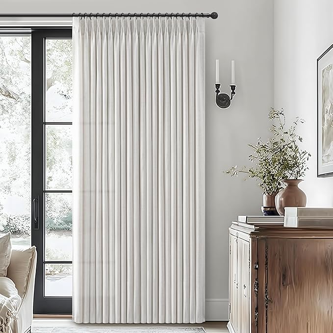 Pinch Pleated Extra Wide 70 x 96 Inch Curtains 2 Panel Set by PleatedDrapes
