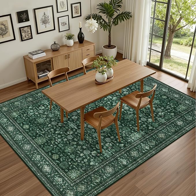 8x10 Area Rugs Living Room: Washable Rug - Image 5
