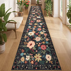 DUKINO 2x14 Runner Rug, Washable Long Kitchen Runner Rug Non Slip, Low Pile - Image 3