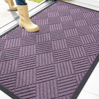 OLANLY Front Door Mat Outside Entrance 47x32, Waterproof Heavy-Duty Doormat | by OLANLY