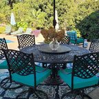 Sqodok Outdoor Cushion Covers 21x19 inch, Wicker Chair - Image 7