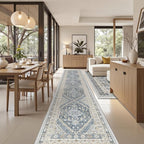 Washable Runner Rug 2.5x16, Non-Slip Long Kitchen Rugs, Soft Hallway Runner - Image 5