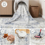 3x6 Runner Rug Non Slip, Washable Hallway Runner Rug, Nursery Room, Soft Runner - Image 8