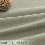 Sage Green 100% Blackout Curtains 96 Inch Length 2 Panels Set - Image 3