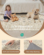 Madane Hallway Runner Rug 2'6''x16' Kitchen Runners Vintage, Soft Low Pile - Image 5