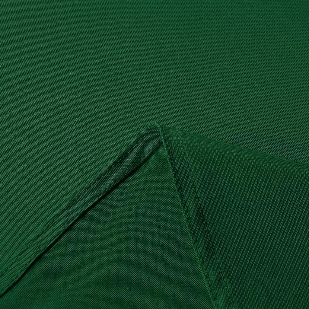 sancua Rectangle Tablecloth - 60 x 120 Inch - Stain and Wrinkle Resistant Washable Polyester Table Cloth, Decorative Fabric Table Cover for Dining Tables, Buffet Parties and Christmas, Hunter Green