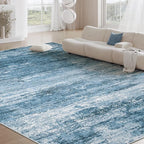 Washable Rug 8x10 Area Rugs for Living Room: Large Neutral Soft Rug Abstract - Image 6