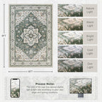 6x9 Area Rugs Living Room: Washable Rug - Image 2