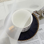 Simplebrand Ivory Sheer Curtains 120 Inches Long, Extra Long Rod Pocket Solid - Image 6