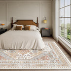 5x8 Area Rugs for Living Room, Large Washable Rug, Dining Room, Low Pile - Image 9