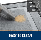OLANLY Front Door Mat Outside 59x34, All-Season Heavy-Duty Rubber Doormat | Ash - Image 5