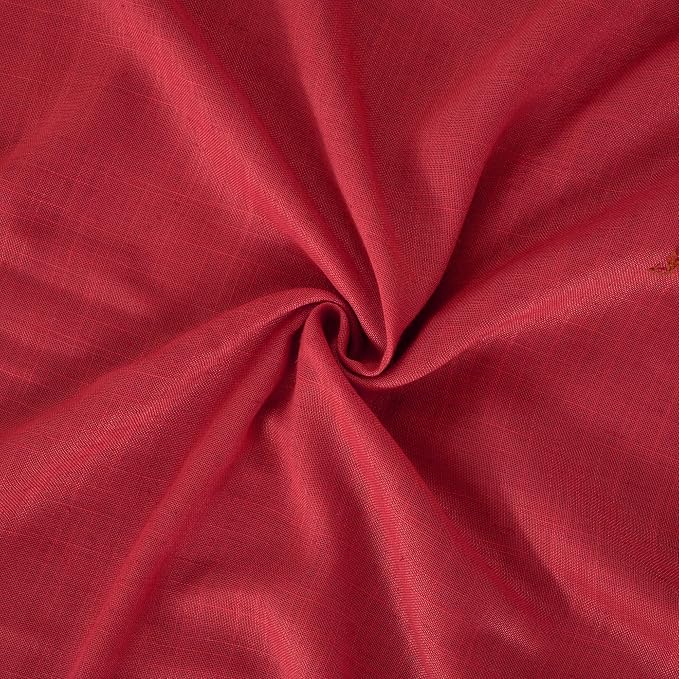 BGment Long Linen Semi Sheer Curtains 102 Inch Length - Image 9