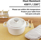 Home Brilliant Cloth Placemats Set of 4 Linen Placemat Washable Heat Resistant Dining Table Place Mats for Kitchen Table Holiday Dinner Fall Decoration, Yellow