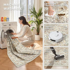 6x9 Area Rugs for Living Room, Large Washable Rug, Dining Room, Low Pile - Image 5
