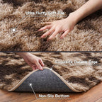 Pionblank 8x10 Rug for Living Room, Fluffy Large Area Rug - Image 8