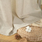 YoungsTex Burlap Linen Curtains 80 Inches Length - Image 7