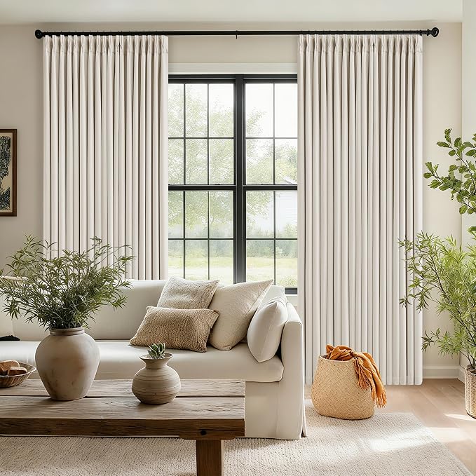 102 Inch Pinch Pleated Blackout Curtains - Image 7