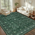 9x12 Area Rugs Living Room: Washable Rug - Image 3