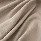 MIULEE Taupe Linen Curtains 52x54 Inch Length 2 Panels - Image 4
