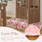 DUKINO 3x4 Rug, Non Slip Floral Washable Area Rug - Image 8