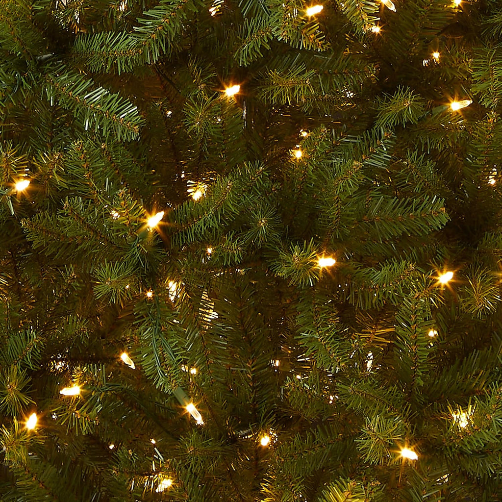National Tree Company Pre-Lit Artificial Full Christmas Tree, Green, Dual Color LED Lights, Includes PowerConnect and Stand, 9 Feet