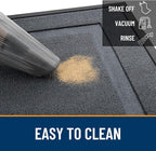 OLANLY Front Door Mat Outside 47x23, All-Season Heavy-Duty Rubber Doormat | - Image 5