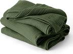 Bedsure 100% Cotton Muslin Throw Blanket Twin XL by Unknown