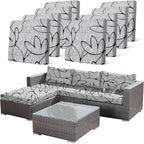CALBODE 8PCS Waterproof Patio Sofa Covers by CALBODE