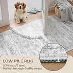 3x20 Runner Rug Non Slip, Washable Hallway Runner Rug, Living Room, Dining Room - Image 6