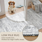 3x6 Runner Rug Non Slip, Washable Hallway Runner Rug, Nursery Room, Soft Runner - Image 6