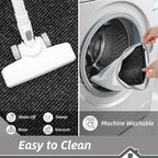 BEQHAUSE Dirt Trapper Door Mat 20" x 48", Non-Slip Washable Doormats, Low - Image 7