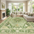 RELEANY Washable Area Rug, Large 10'x14', Water Repellent, Pet Friendly by RELEANY