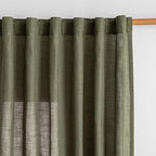 MYSKY HOME Short Semi Sheer Curtains by MYSKYHOME