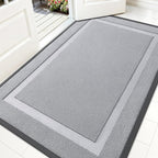 OLANLY Front Door Mat Outside 59x34, All-Season Heavy-Duty Rubber Doormat | by OLANLY