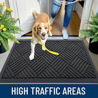 OLANLY Front Door Mat Outside Entrance, Waterproof Heavy-Duty Doormat | 29.5x17 - Image 7